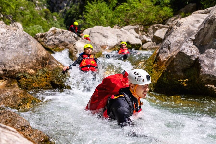 From Split/Šestanovac: Extreme Canyoning on Cetina River - Who should go, and who should skip it