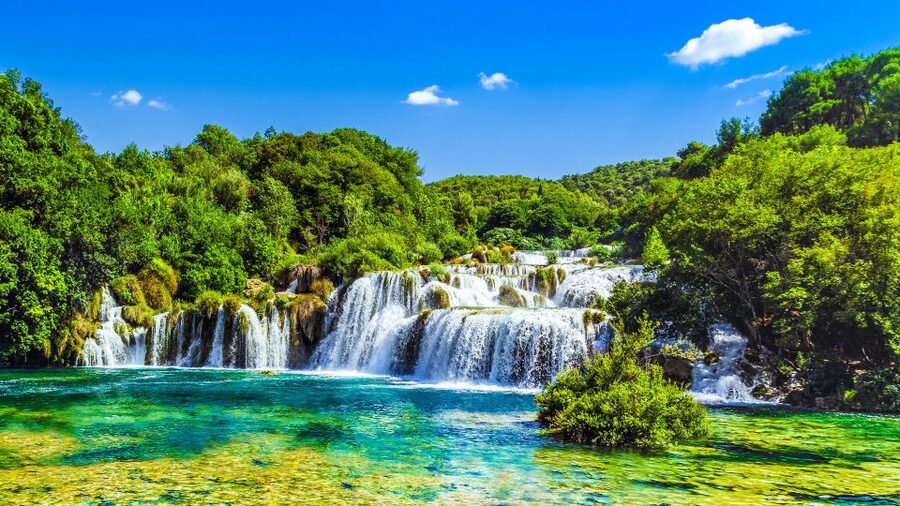 From Split & Trogir: Krka Waterfalls Day Tour with Boat Ride - Price and value: what the $31 covers (and what you must pay in cash)