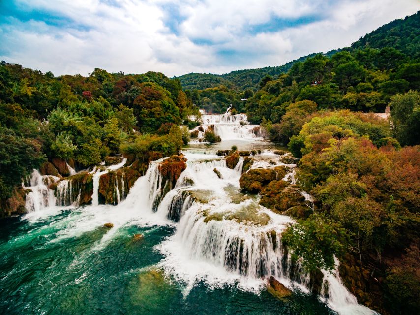 From Split & Trogir: Krka Waterfalls Day Tour with Boat Ride - Skradinski Buk: why the waterfall area is the heart of the visit