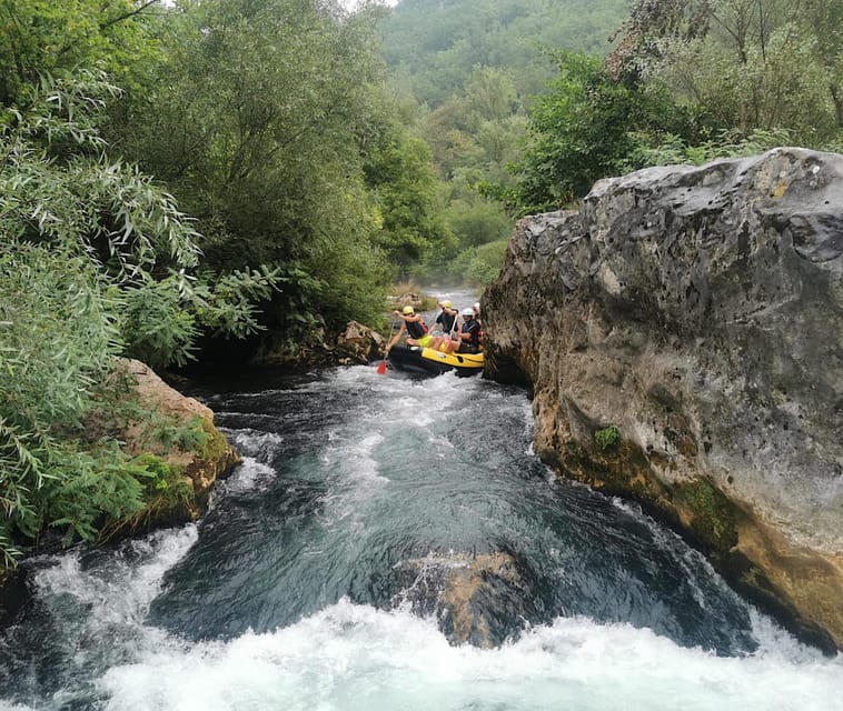 From Split: Van Transfer to/from River Rafting Tour in Omiš - Key points before you go