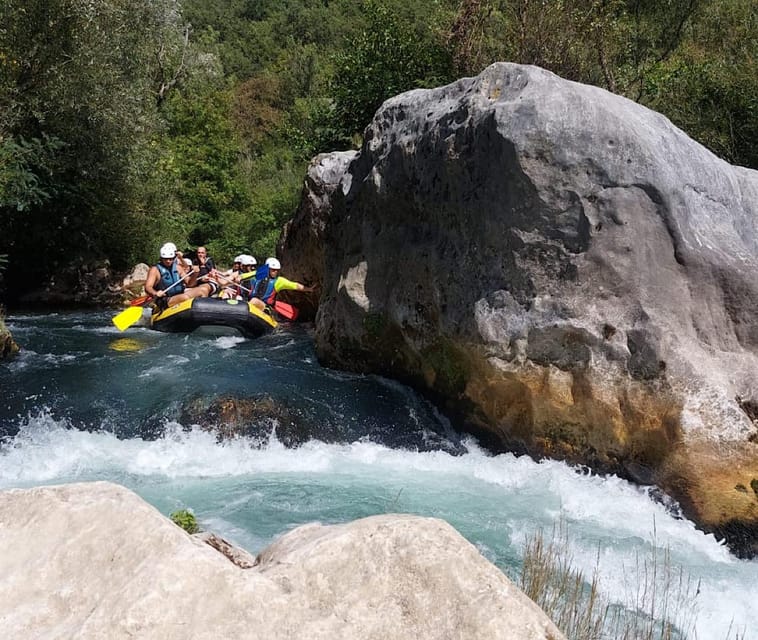 From Split: Van Transfer to/from River Rafting Tour in Omiš - 2.5 Hours on the Cetina: Rapids, Cave Time, and Optional Cliff Jump