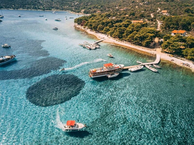 From Trogir: Blue Lagoon & Šolta Cruise with Lunch & Drinks - Getting Oriented in Trogir: Meet the Boat Solo