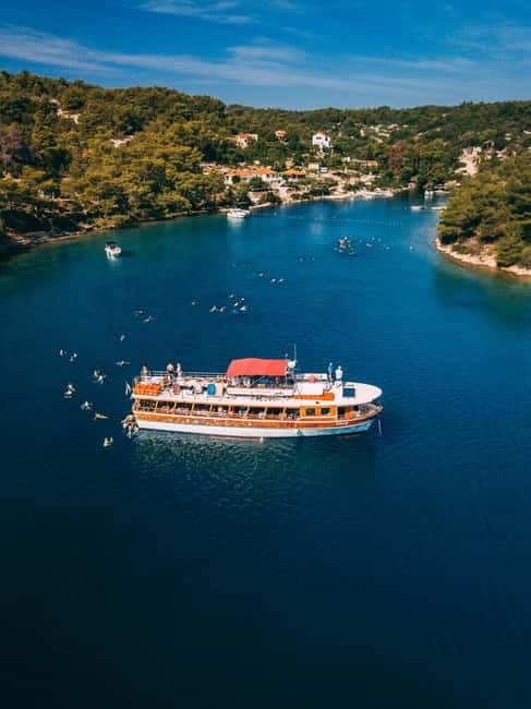 From Trogir: Blue Lagoon & Šolta Cruise with Lunch & Drinks - Blue Lagoon: Snorkeling Gear, Clear Water, and Real Free Time