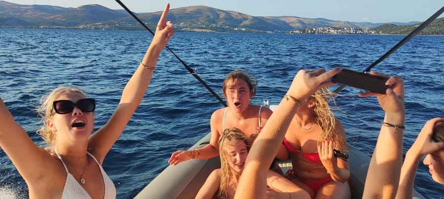 From Trogir: Guided Panoramic Boat Tour with Drinks - Trogir Shipyard: The Industry Stop Most Tours Skip