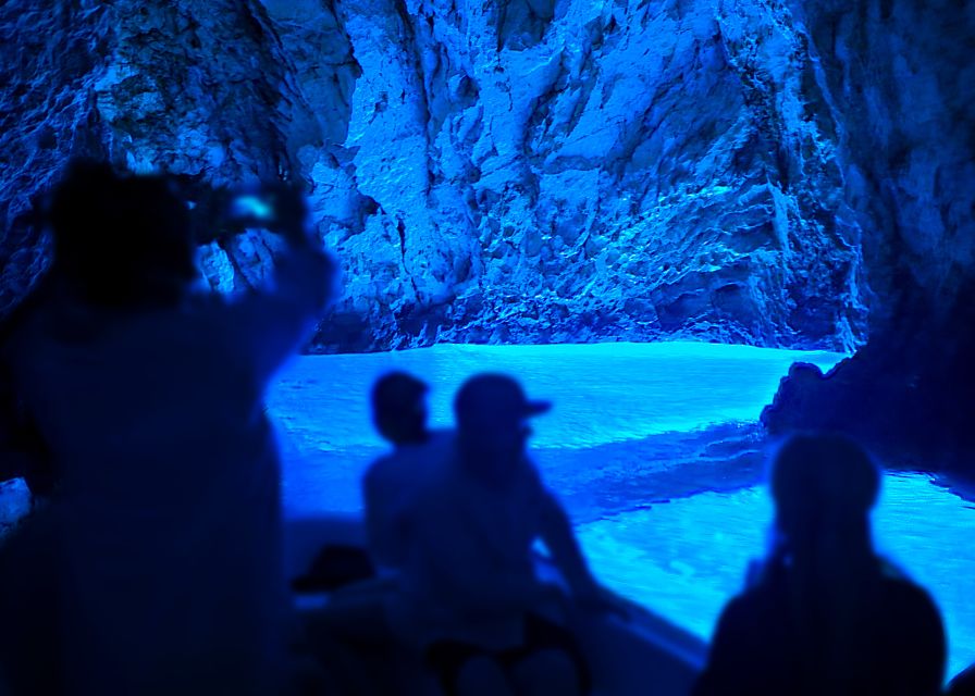 From Trogir or Split: Full-Day Blue Cave & Hvar Island Tour - Blue Cave on Bišovo: the iconic glow, plus the ticket reality