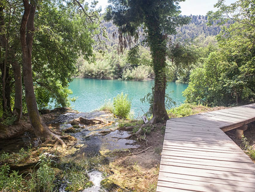 From Trogir, Seget & Okrug: Krka Waterfalls & Swimming - Skradin: river-town time, plus a real swim option