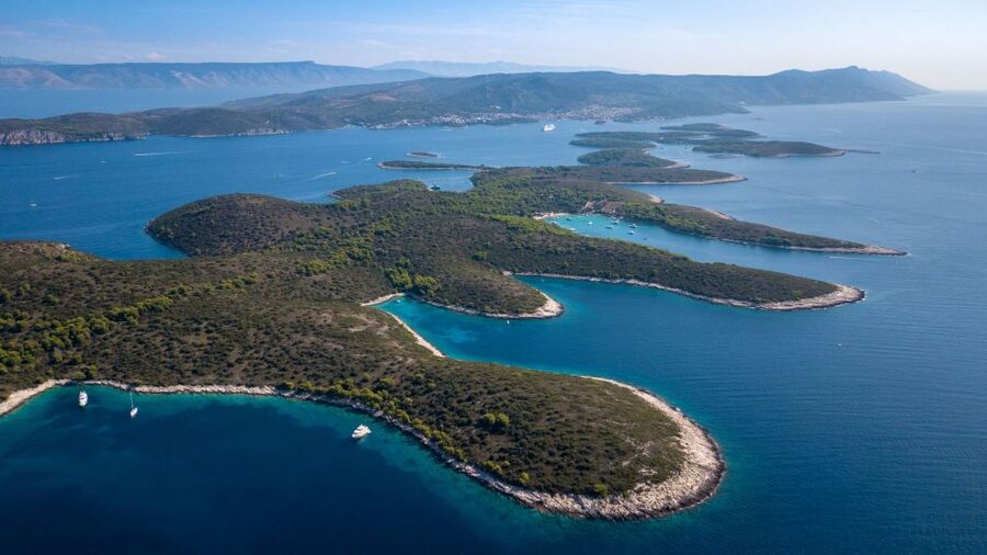 From Trogir/ Split: Hvar & Pakleni Islands Private Boat Tour - Milna on Brac: the morning pause that makes the day feel special