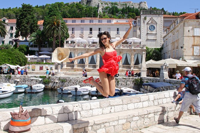 Full-Day Private Hvar, Brac and Pakleni Islands Boat Tour from Split - Hvar town and Fortica: walkable time with big-view rewards