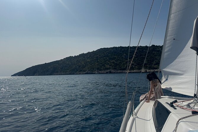 Full-Day Small-Group Dalmatian Coast Sailing Cruise from Split - The lunch and wine part: simple, filling, and actually timed well