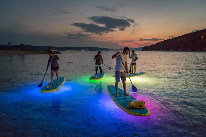 Glowing Stand-Up Paddle Experience in Split - Stobreč Start: Easy Setup, Calm Evening Energy