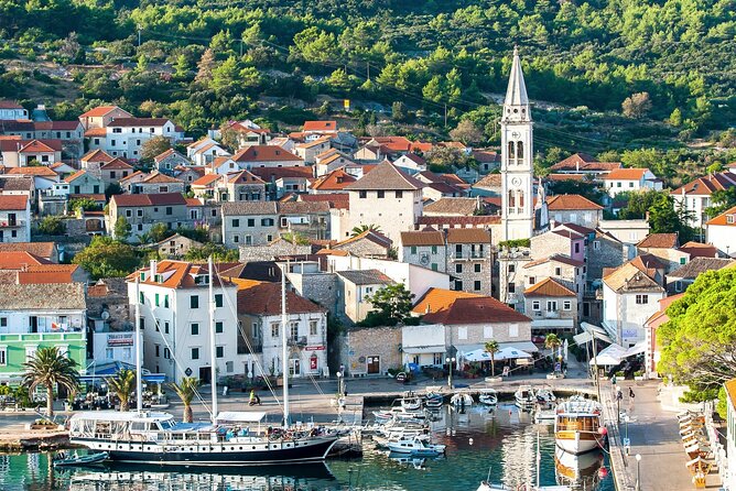 Golden Horn Beach & North Shore of Hvar Island Private Boat Tour - Vrboska: fjord-like bay life without turning it into a full town day