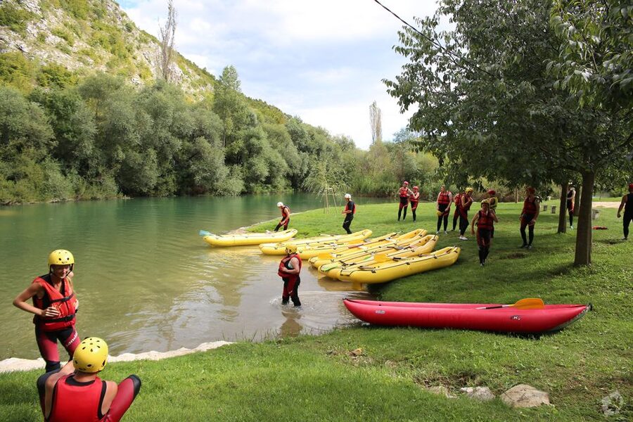 Half-Day Cetina River Rafting - The Mid-River Break: Swimming, Platforms, and the BBQ Question