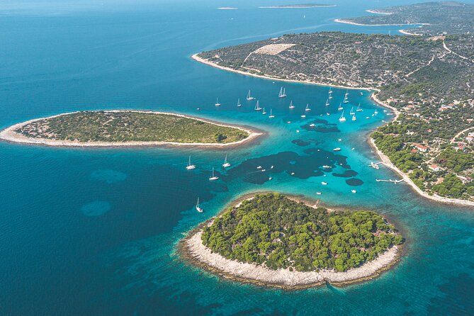 Half day from Trogir or Split on a private boat - Trogir Start and the Panoramic Run to Blue Lagoon