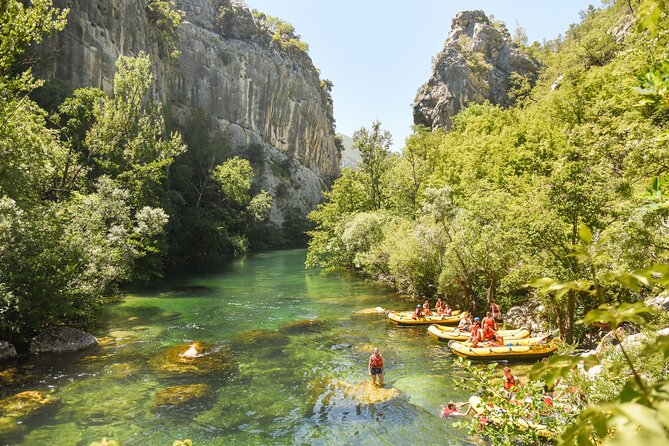 Half-Day Rafting Experience on Cetina River with Cliff Jumping and more - Guides, safety, and the vibe on the raft