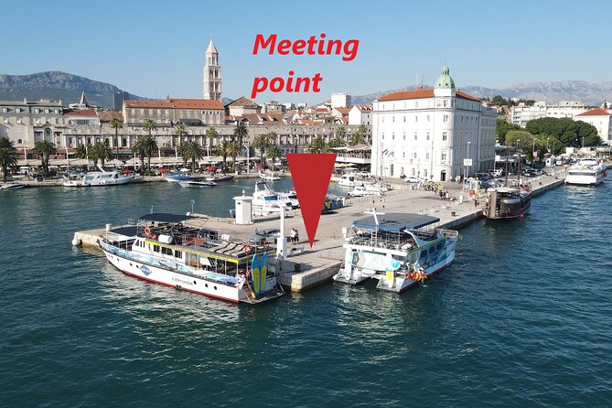 Hvar, Brač & Pakleni islands cruise with lunch & drinks from Split & Trogir - Food and drinks on board: doughnut breakfast, lunch choices, and wine rules