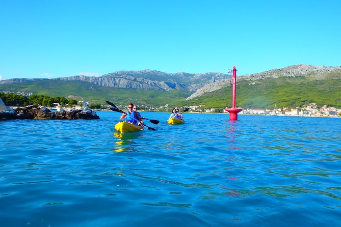 Kayaking in the Adriatic Sea with Snorkeling from Podstrana - Zrnovnica River mouth + the Stobrec shoreline you can paddle right past