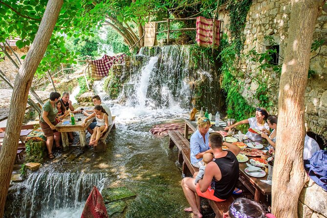 Krka Waterfalls and wine tasting Tour from Split or Trogir - Krka National Park at Skradinski buk: what you’ll actually walk