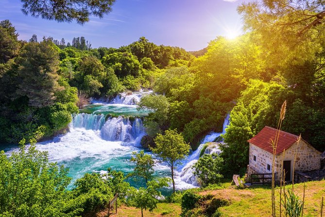 Krka Waterfalls & historic Šibenik - driver&guide, boat cruise, lunch break - Old mills and ethnographic rooms: Krka isn’t just waterfalls