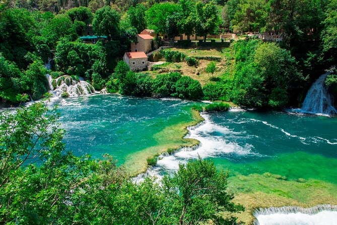 Krka Waterfalls Tour from Split with Boat Ride & Swimming - Krka National Park walkways: beautiful views with real footing