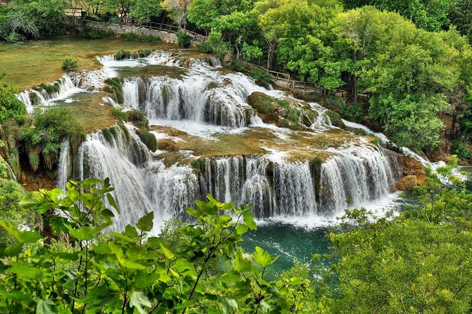 Krka Waterfalls tour with Boat Ride and Swimming in Skradin town - Stop 1: Krka National Park Walkways, Waterfall Views, and Your Own Pace