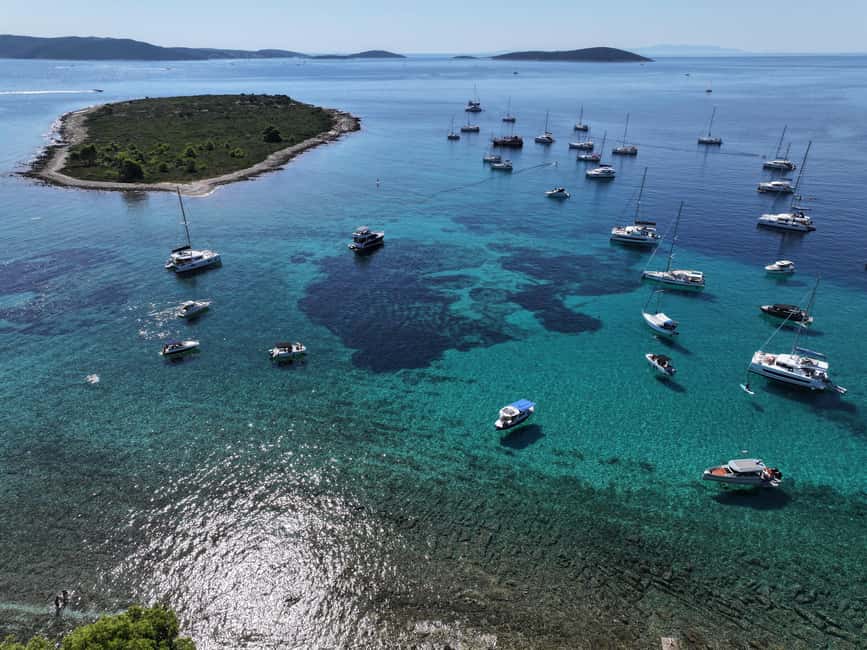 Krknjaši Blue Lagoon 3-Island Tour - Pick your starting dock: Kamerlengo, Lučica Kaštel Stari, or Trumbićeva obala