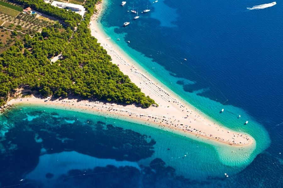 Makarska: Golden Horn, Bol, Hvar & Paklinski Islands Tour - Meeting point: Makarska Marina and the Promare desk