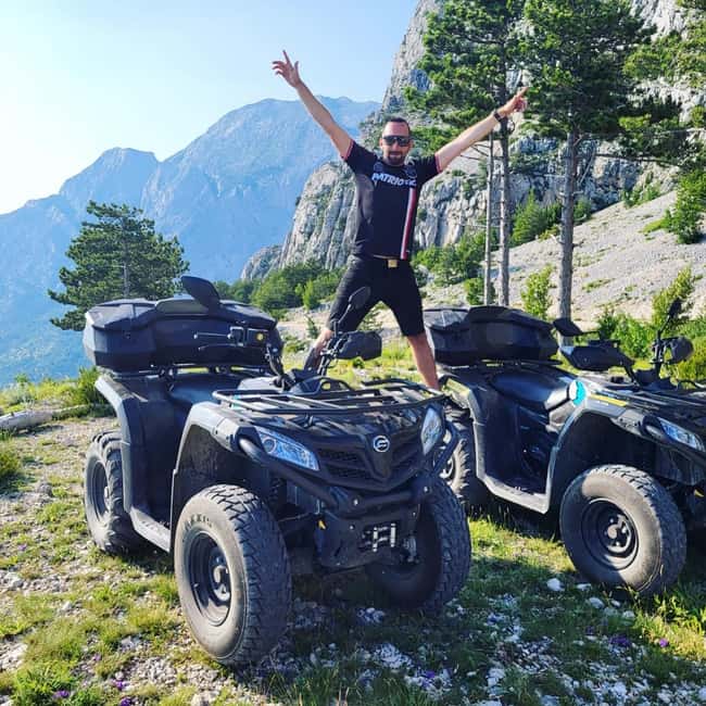 Makarska Safari ATV Quad Tour - Break Time and Picnic-Style Pause on the Coast Hills