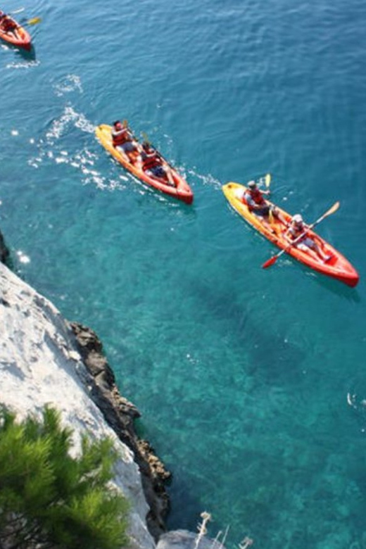 Makarska: Sea kayaking & snorkeling adventure - MPL Nautika - Bratuš break: swimming and snorkeling where the sea life shows up