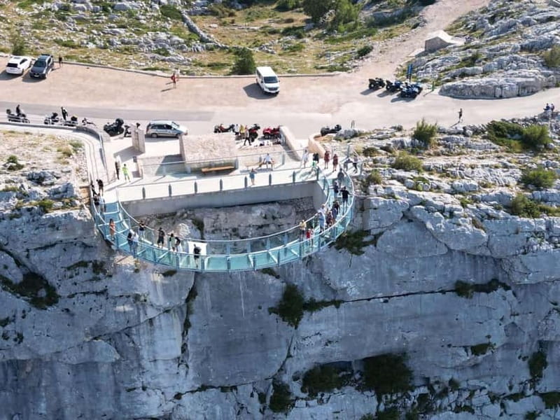 Makarska: Skywalk Tuk-Tuk Tour with Skip-the-Line Ticket - Skywalk Biokovo: walking on glass over the sea