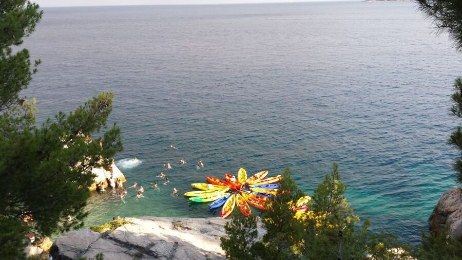 Morning Split Sea Kayaking Tour - Marjan Park from the water: the viewpoint upgrade