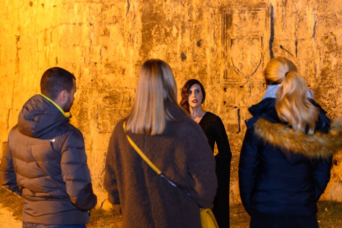 Nocturnal Tours Trogir & Split - Myths and Legends of Old Trogir Tour - Kairos Collection at Saint Nikola: monks, nuns, and a 3rd-century relief