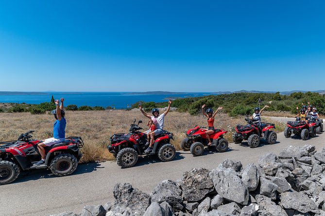 Off road Quad Adventure Tour on Island Čiovo - Safety briefing first: how they set you up to ride