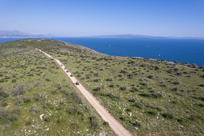Off road Quad Adventure Tour on Island Čiovo - The 10:00–12:00 route: east-point views and the cliff monastery
