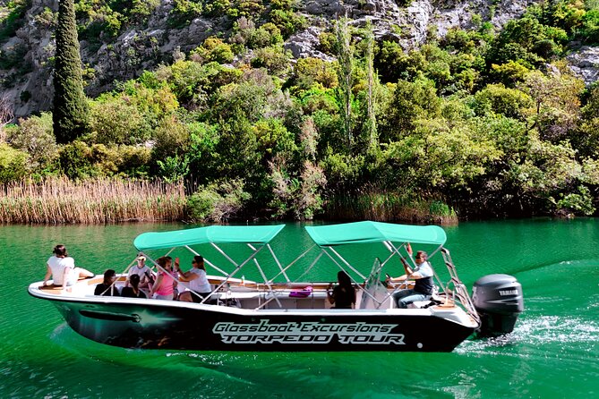 Omiš Glass-Bottom Boat Tour on Cetina River Canyon - Entering the Omiš check-in: where the tour starts and how it runs