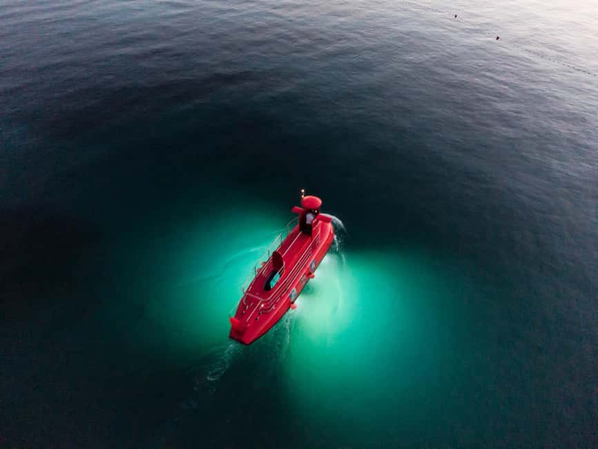 Omiš: Semi-Submarine Underwater Adventure - The 30-minute ride from Omiš’s port to the glass windows