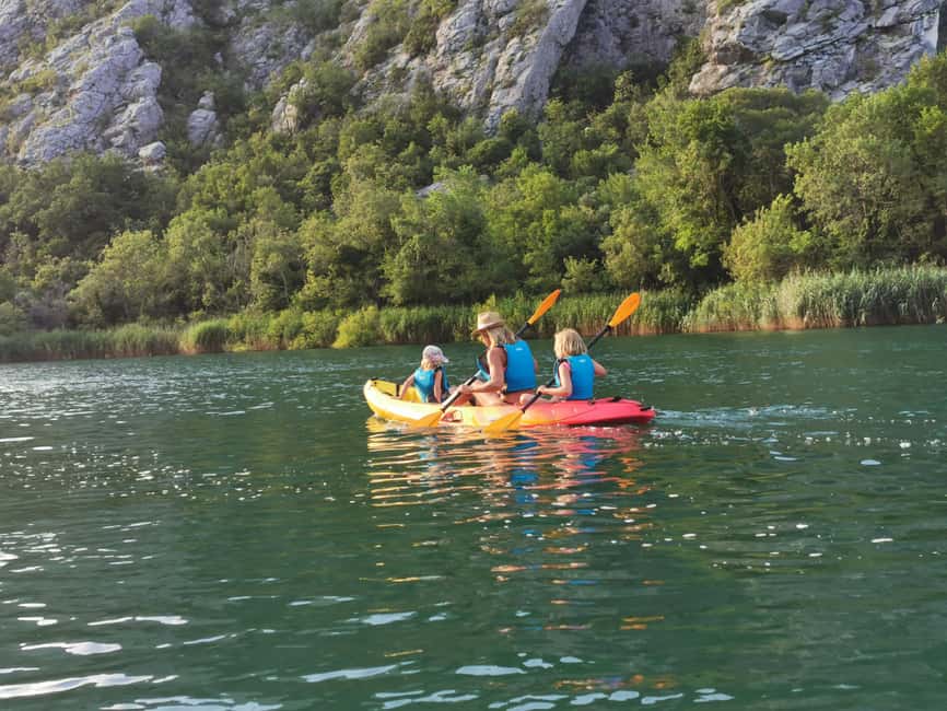 Omiš/Split: 4h Kayaking in Cetina Protected Nature Park Area - Key points to know before you go