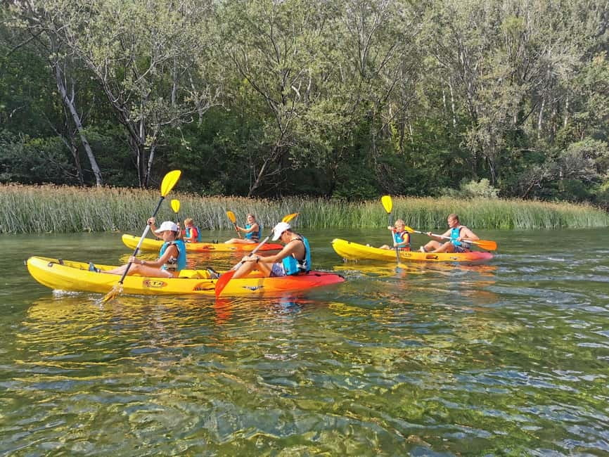 Omiš/Split: 4h Kayaking in Cetina Protected Nature Park Area - The route you’ll paddle: forts, bunkers, Zakučac, and Radmanove Mlinice