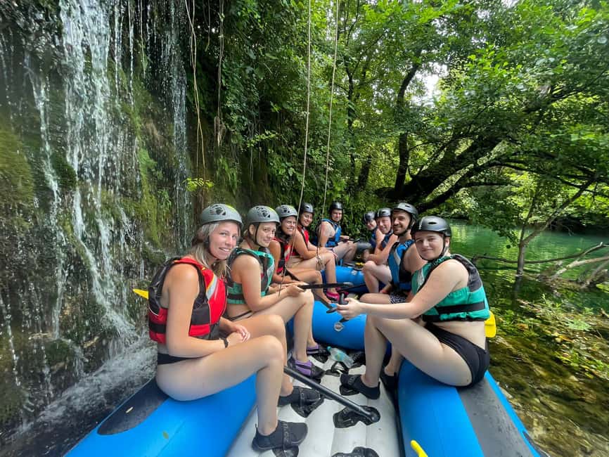 Omiš/Split: Cetina River Rafting Adventure & Cliff Jumping - The Checkpoint Walk Between Breaks: Why Beginners Aren’t Thrown Into Rough Water