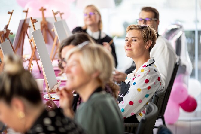 Painting party at Art Bottega - Paint & Wine Studio in Split - Step-by-step flow: what happens once you arrive