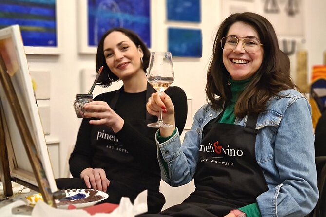 Painting party at Art Bottega - Paint & Wine Studio in Split - Where it starts: Biserova ul. 16 and how the timing works