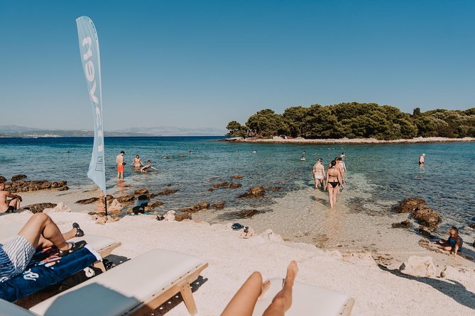 Private 3 islands Tour With Speed boat to Blue Lagoon and Solta from Split or Trogir - Blue Lagoon / Krknjasi Bay: snorkeling gear, swim time, and a beach bar option (about 2 hours)