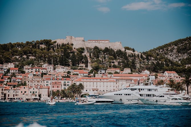 Private 3 islands Tour With Speed boat to Hvar and Pakleni islands from Trogir - Stop 1: Milna on Brač for Coffee and a Slow Stroll