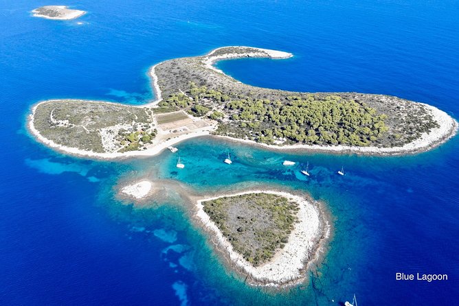 Private Blue cave, Mamma Mia and Hvar, 5 islands tour from Trogir - Hvar’s Town Hour: Free Time for Lunch, Cathedral, and Fortica Views