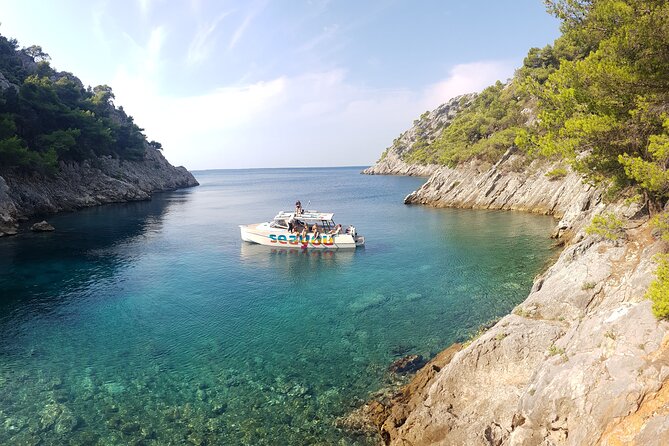 Private Blue Lagoon and Hidden Bays tour from Split & Brac for 12 - Key highlights at a glance