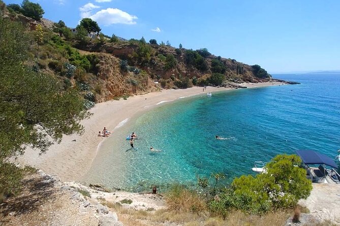 Private Boat Tour to Brac and Solta islands: Non-Touristy Itinerary - Necujam Bay: snorkeling near the sunken ship