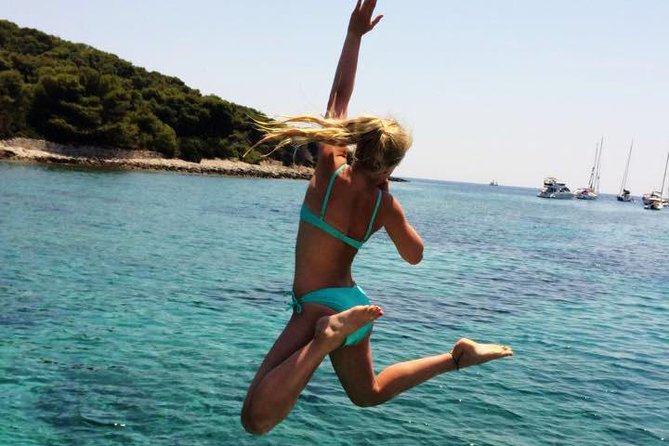 Private Boat tour to the Blue Lagoon & Solta - Swim, Snorkel, Tan and Relax! - Blue Lagoon and Krknjasi Bay: Your First Swim in Clear Water