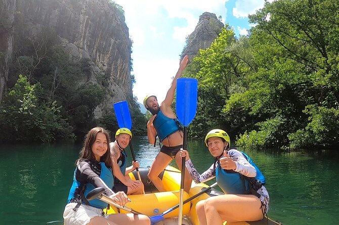Private Cetina rafting trip|Cave exploring|Cliff jumping & more - The river stops: cave exploring, rope swings, cliff jumping, and more