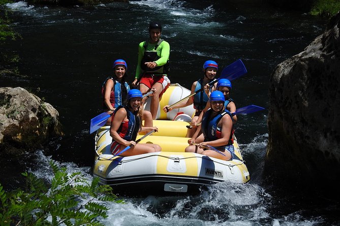 Private rafting on Cetina river with caving & cliff jumping,free photos & videos - The end point near Radman’s Mills and the return to Omiš