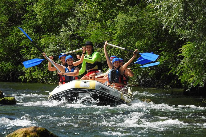 Private rafting on Cetina river with caving & cliff jumping,free photos & videos - Equipment, insurance, and what the guide actually handles
