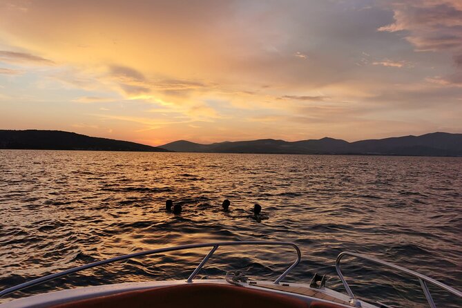 Private Sunset Tour from Split + Bottle of Wine Included - Sunset boat ride, music, and a calm swim away from crowds